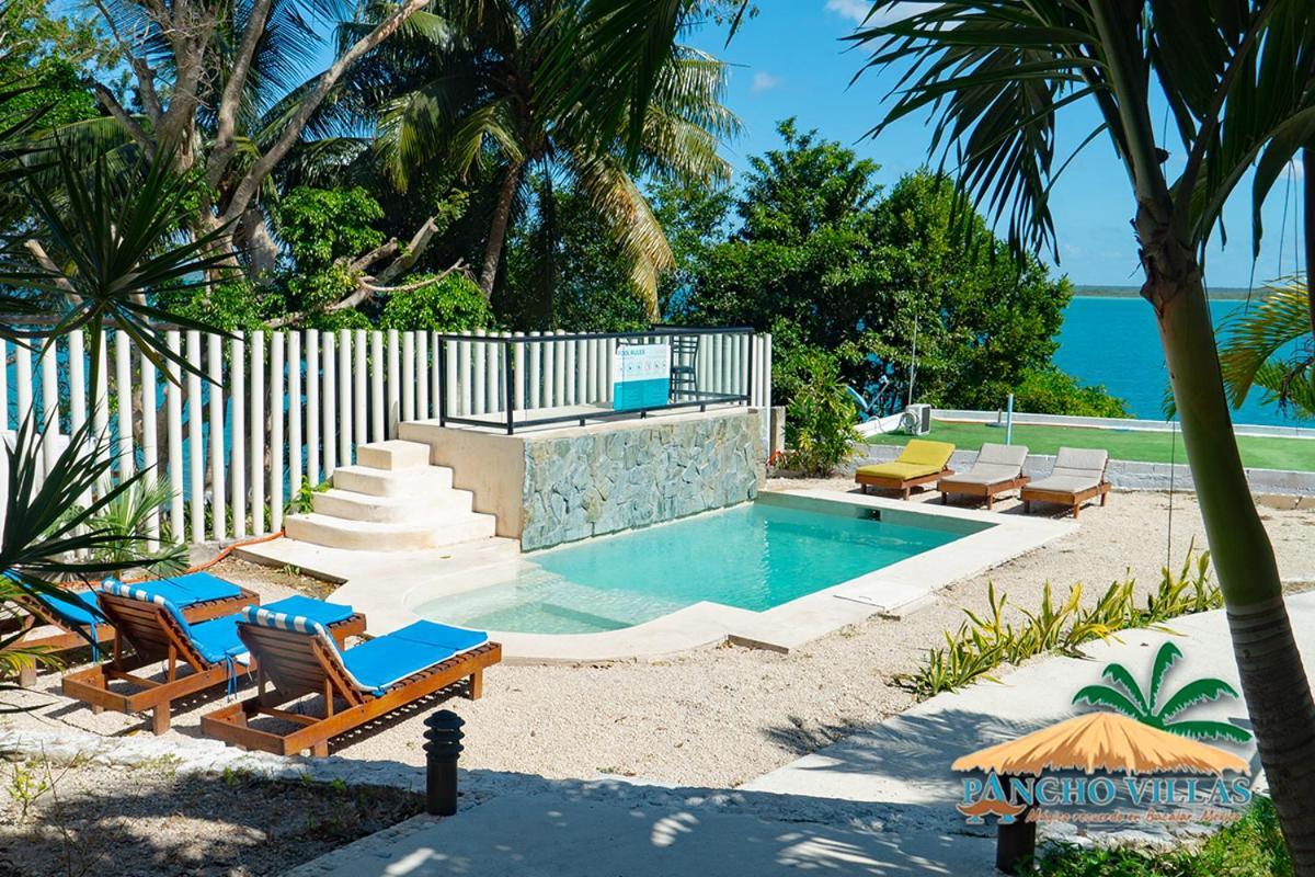Hotel Pancho Villas Bacalar - Free Bikes And Paddles Exterior photo