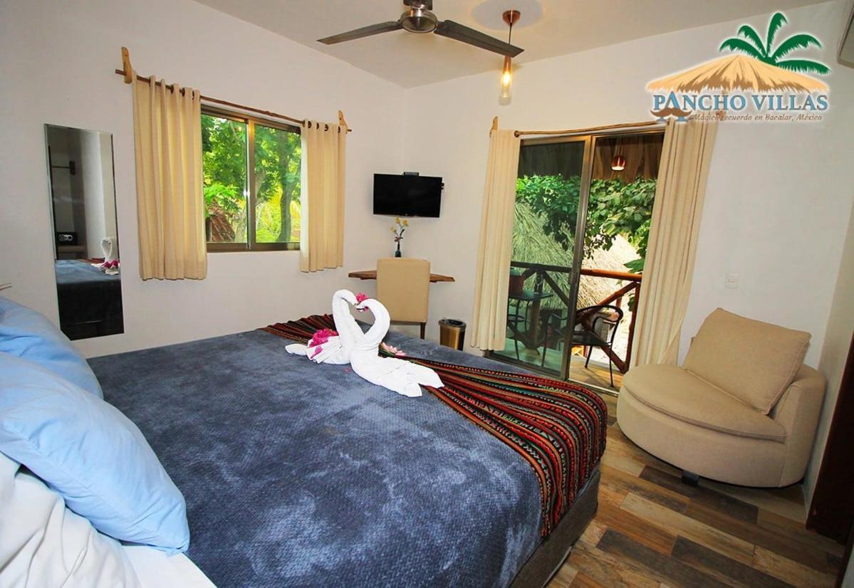 Hotel Pancho Villas Bacalar - Free Bikes And Paddles Exterior photo