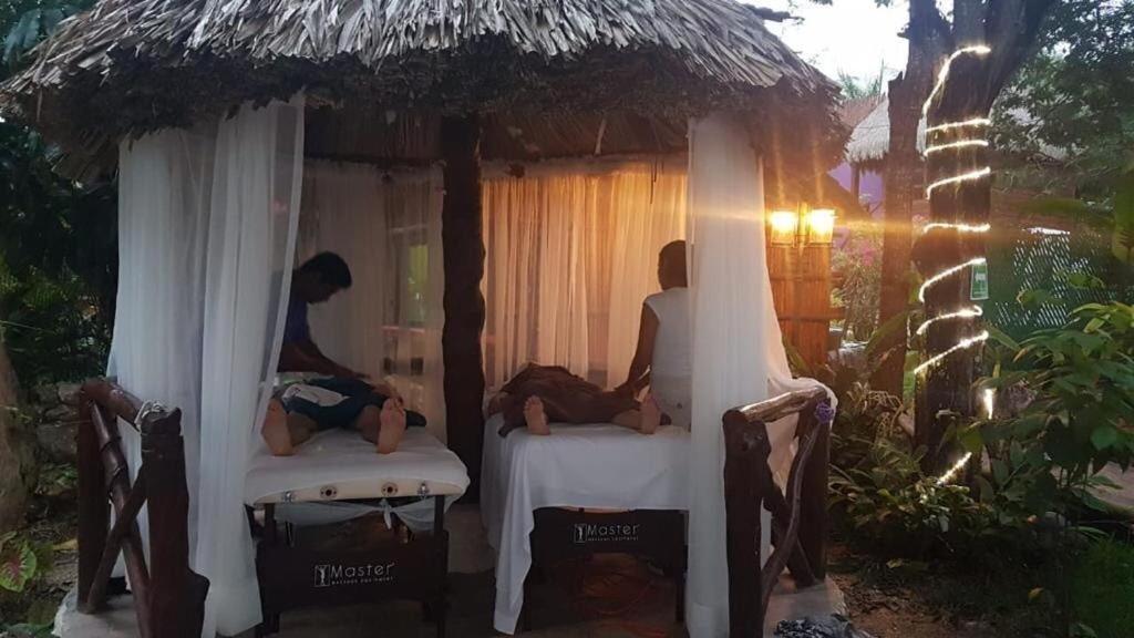 Hotel Pancho Villas Bacalar - Free Bikes And Paddles Exterior photo